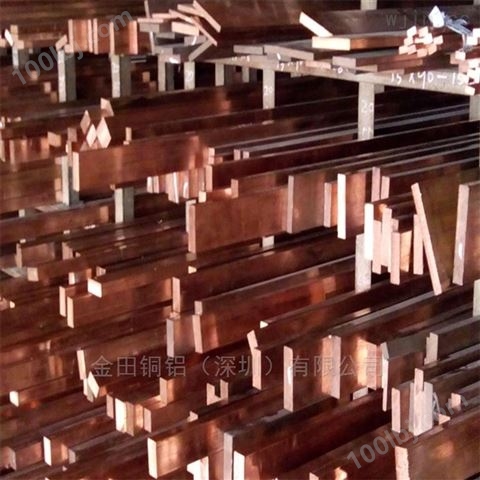 C1100铜排厂家 T2紫铜排材、TU1无氧红铜排